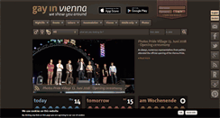 Desktop Screenshot of gayinvienna.com