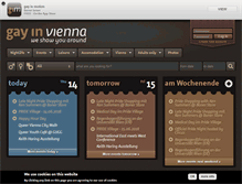 Tablet Screenshot of gayinvienna.com